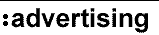 advertising